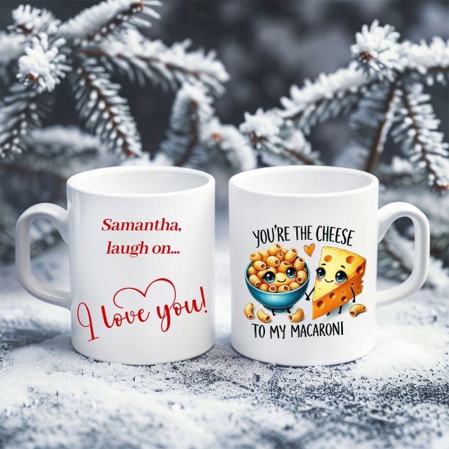 Funny Food Valentine Mug Custom Name Love Gift (Funny Food Valentine Mug Custom Name Love Gift)