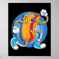 Funny Foodie Hot Dog Lover Fast Food Franks Sausag