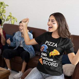 Funny Football and Pizza T-Shirt