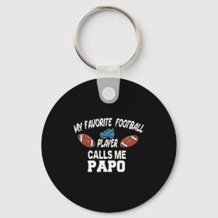 Funny Football Dad Pride Pa Fan Srts Family Key Ring