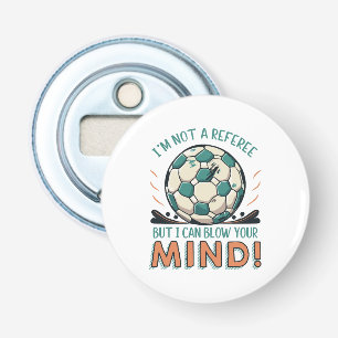Funny Football Design Bottle Opener
