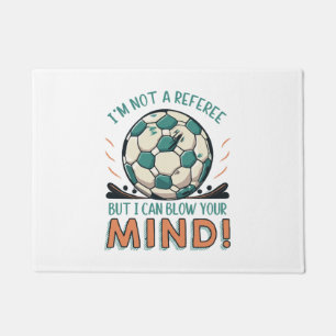 Funny Football Design Doormat