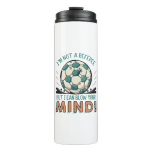 Funny Football Design Thermal Tumbler