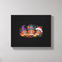 Funny Football Halloween Thanksgiving Xmas Spooky 
