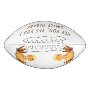 Funny Football with Playful Ducklings - Smile