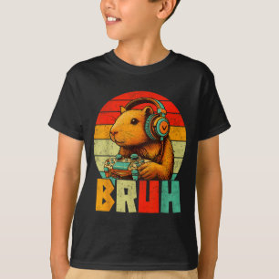 Funny For Capybara Lovers Mens Boys Kids Graphics  T-Shirt