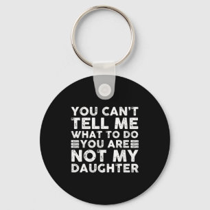 Funny For Father Dad From Daughter Father's Day Da Key Ring