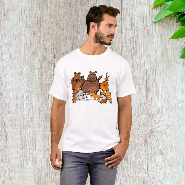 Funny Forest Animals T-Shirt (Creator Uploaded)