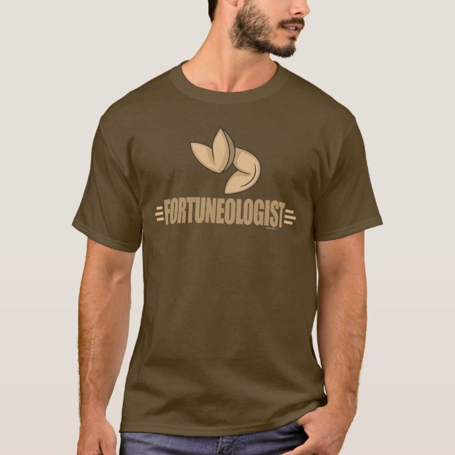 Funny Fortune Cookie Lover T-Shirt (Front)