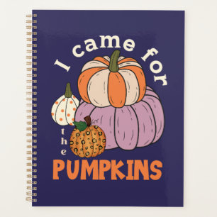 Funny Four Pumpkins Fall Planner