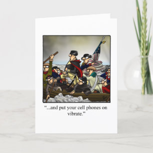 Funny Fourth Of July Holiday Card