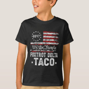 Funny Foxtrot Delta Taco T-Shirt