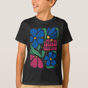 Funny Foxtrots Deltas Tangos Flower Boho  T-Shirt