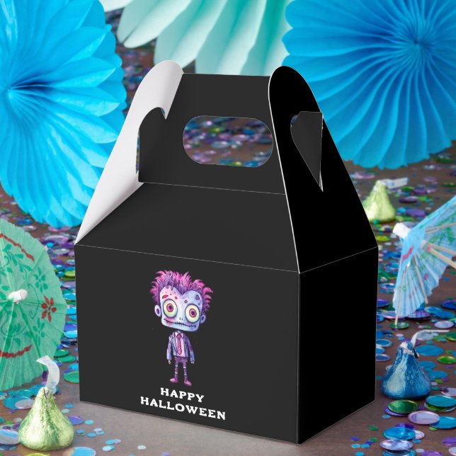 Funny Frankenstein Monster Halloween Fun Favour Box (Party)