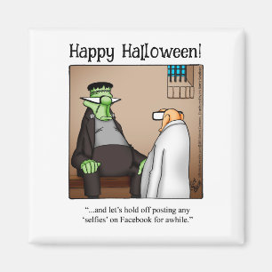Funny Frankenstein Monster Humour Magnet
