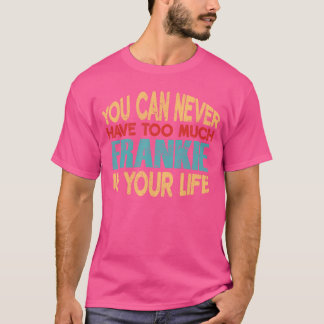 Funny Frankie Personalised First Name Joke Item re T-Shirt