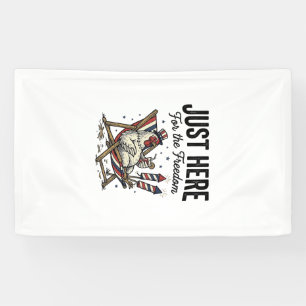 Funny Freedom Rooster Vintage Patriotic Shirt_1 Banner