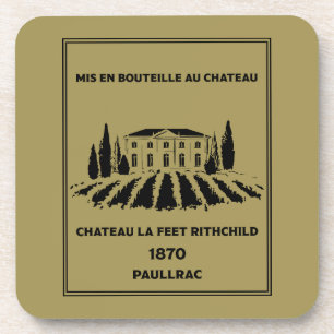 Funny French Birthday Coaster