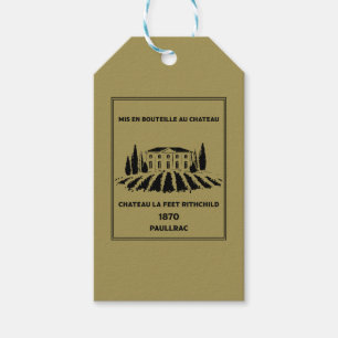 Funny French Birthday  Gift Tags