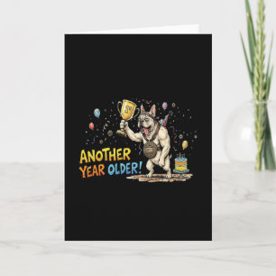 Funny French Bulldog Birthday Survivor Card
