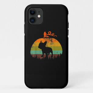 Funny French Bulldog Dog Pumpkin Halloween Costume Case-Mate iPhone Case