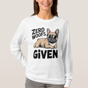 Funny French Bulldog Gift Antisocial Frenchie Dog T-Shirt