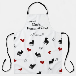 Funny French Bulldog Pattern Personalized Apron