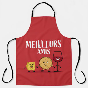 Funny French cheese lovers Apron
