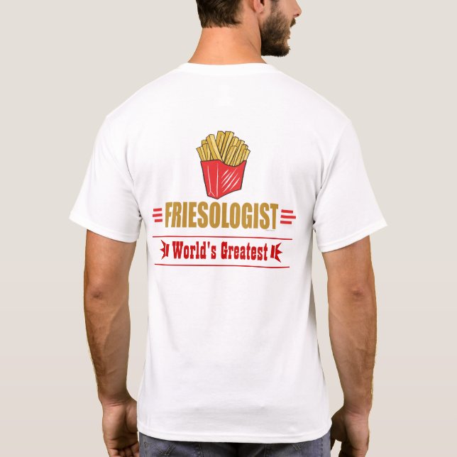 Funny French Fries T-Shirt (Back)