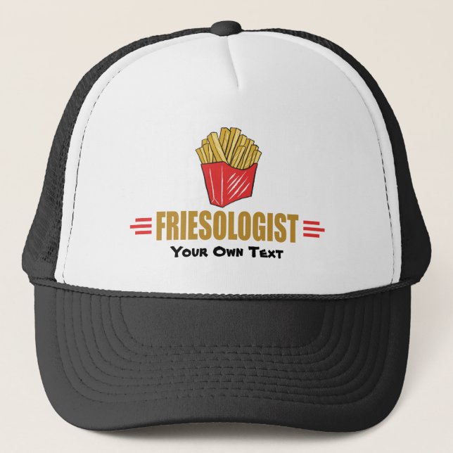 Funny French Fries Trucker Hat (Front)