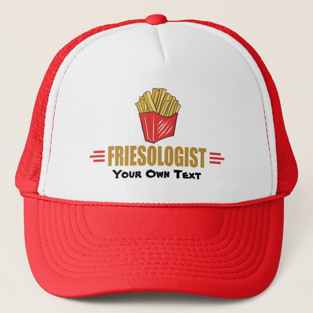 Funny French Fries Trucker Hat (Front)