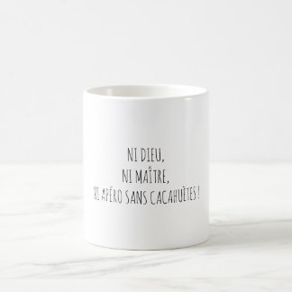 Funny French Master Apéro Quote Humorous Gift Coffee Mug