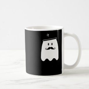 Funny French Teacher Halloween Bonjour Ghost Coffee Mug