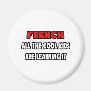 Funny French Teacher Shirts and Gifts Magnet