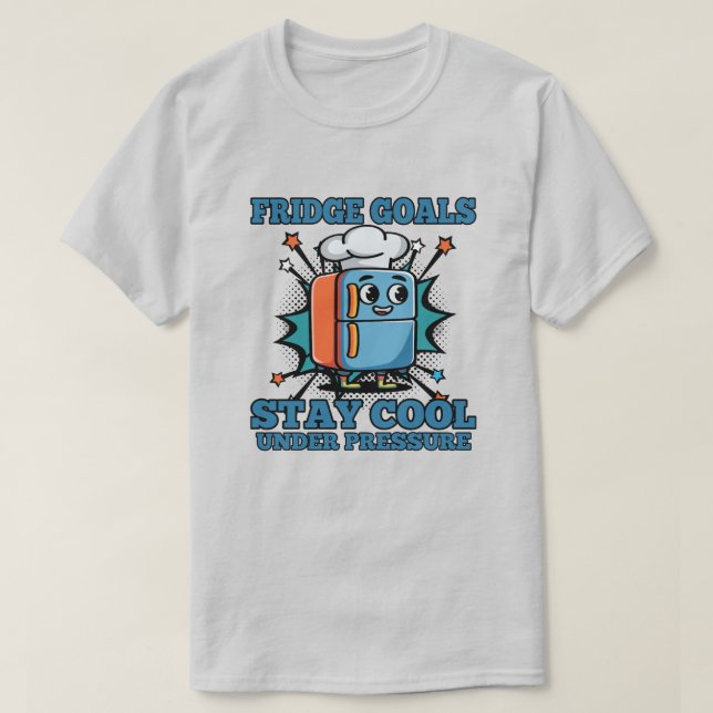 Funny Fridge Quote T-Shirt (Design Front)