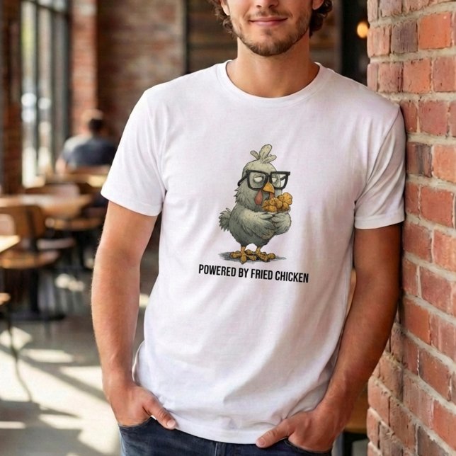 Funny Fried Chicken T-Shirt (Creator Uploaded)
