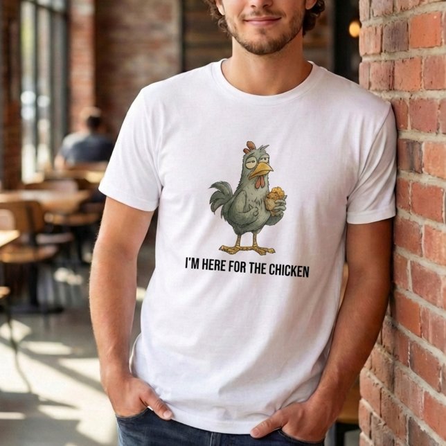Funny Fried Chicken T-Shirt (Creator Uploaded)