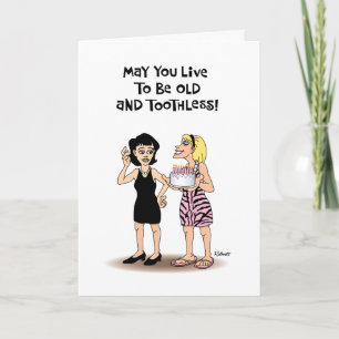 Funny Friends Forever Birthday Card