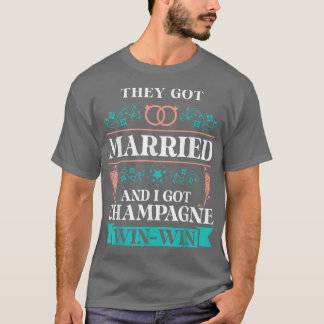 Funny Friends Of The Bridal Couple697  T-Shirt