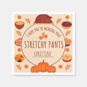 Funny Friendsgiving Party Tableware  Napkin