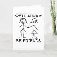 FUNNY FRIENDSHIP BFF GREETING CARDS