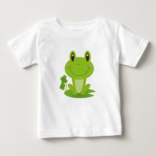 Funny Frog Baby T-Shirt (Front)