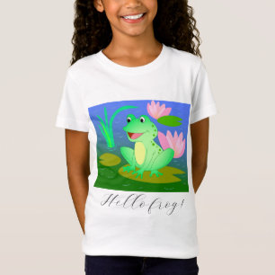 Funny frog, cartoon illustration T-Shirt