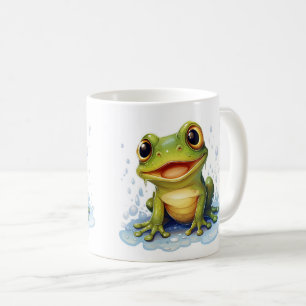 Funny frog coffee mug