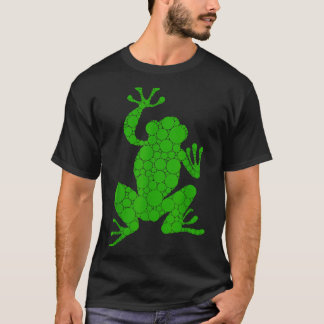 Funny Frog Lovers Polka Dot Art Student Happy Dot T-Shirt