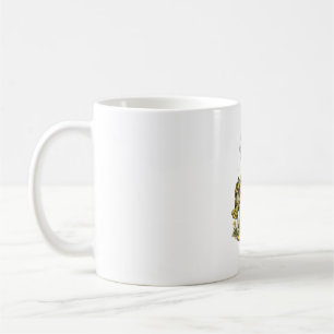 Funny Frog Meme Vintage Illustration Personalise Coffee Mug