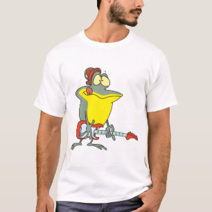 funny frog playing electric guitar T-Shirt