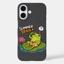 Funny Frog Summer Brain|Silly Frog Cartoon