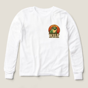 Funny Frog T-Shirt – WILF Wow I Love Frogs Retro F