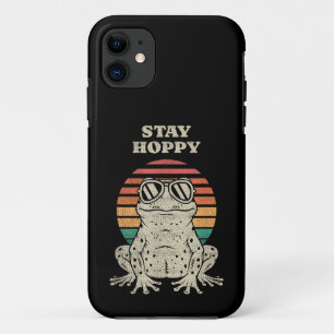 Funny Frog Toad Lover Retro Vintage Design Case-Mate iPhone Case